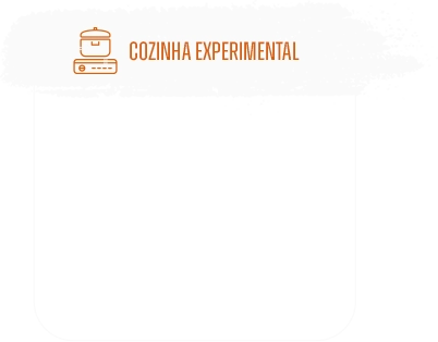 Cozinha Experimental: promovemos o desenvolvimento de hábitos alimentares saudáveis por meio de experimentações práticas, incentivando uma alimentação equilibrada desde cedo.