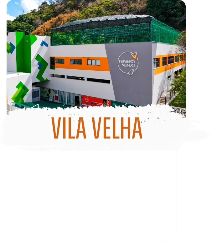 Situada na Praia da Costa, a unidade de Vila Velha oferece uma estrutura completa e inovadora, alinhada aos valores de sustentabilidade e preparada para receber alunos do Maternal ao Ensino Médio